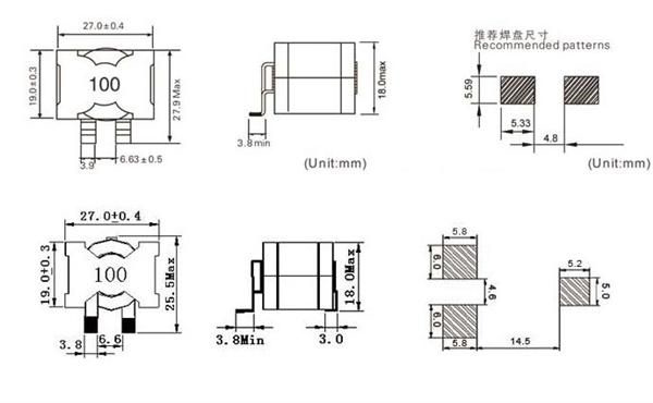 貼片功率電感電子結(jié)構(gòu) 貼片功率電感電子結(jié)構(gòu)